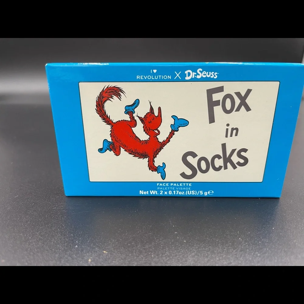I Heart Revolution x Dr. Seuss Fox in Sox Face Palette